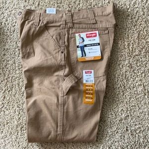 Wrangler carpenter pants.